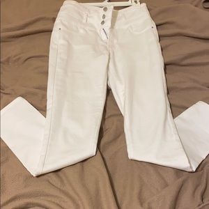 refuge white jeans